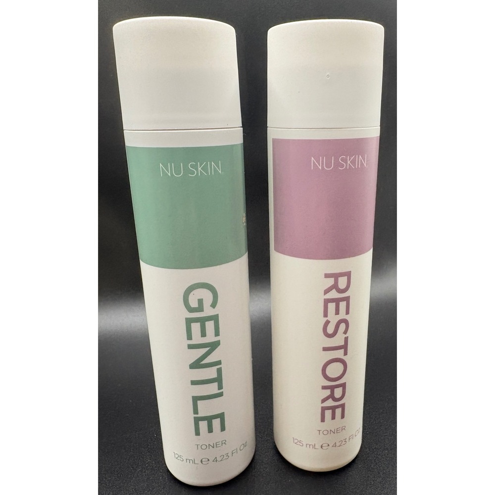 Nu Skin Nutricentials Toner Duo Gentle and Restore 125ml 4.23 fl oz Set of 2